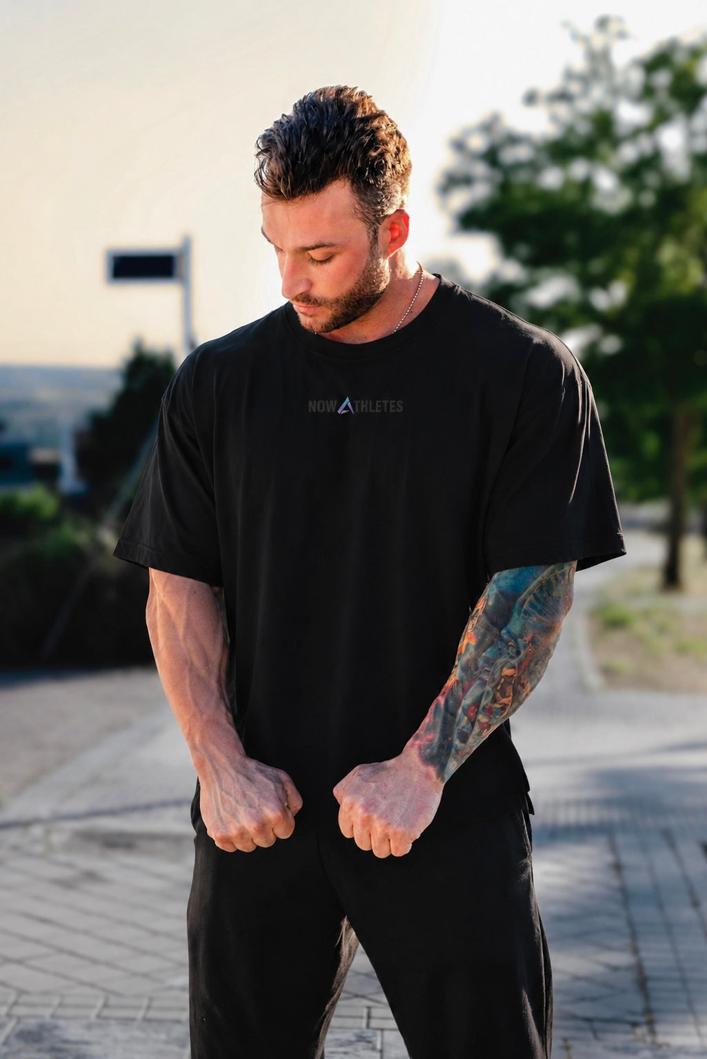 Supernova Returns Boxy Tee - Black