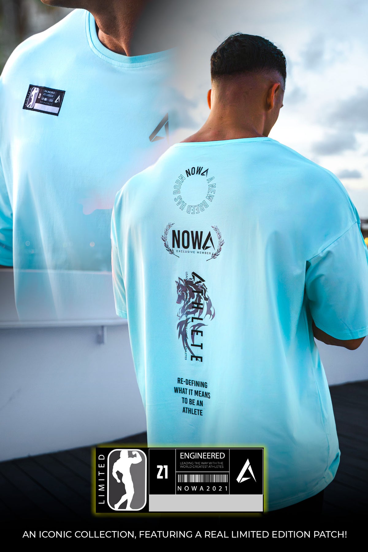 Blackout NOWA Extra Oversized - Crystal Cyan.