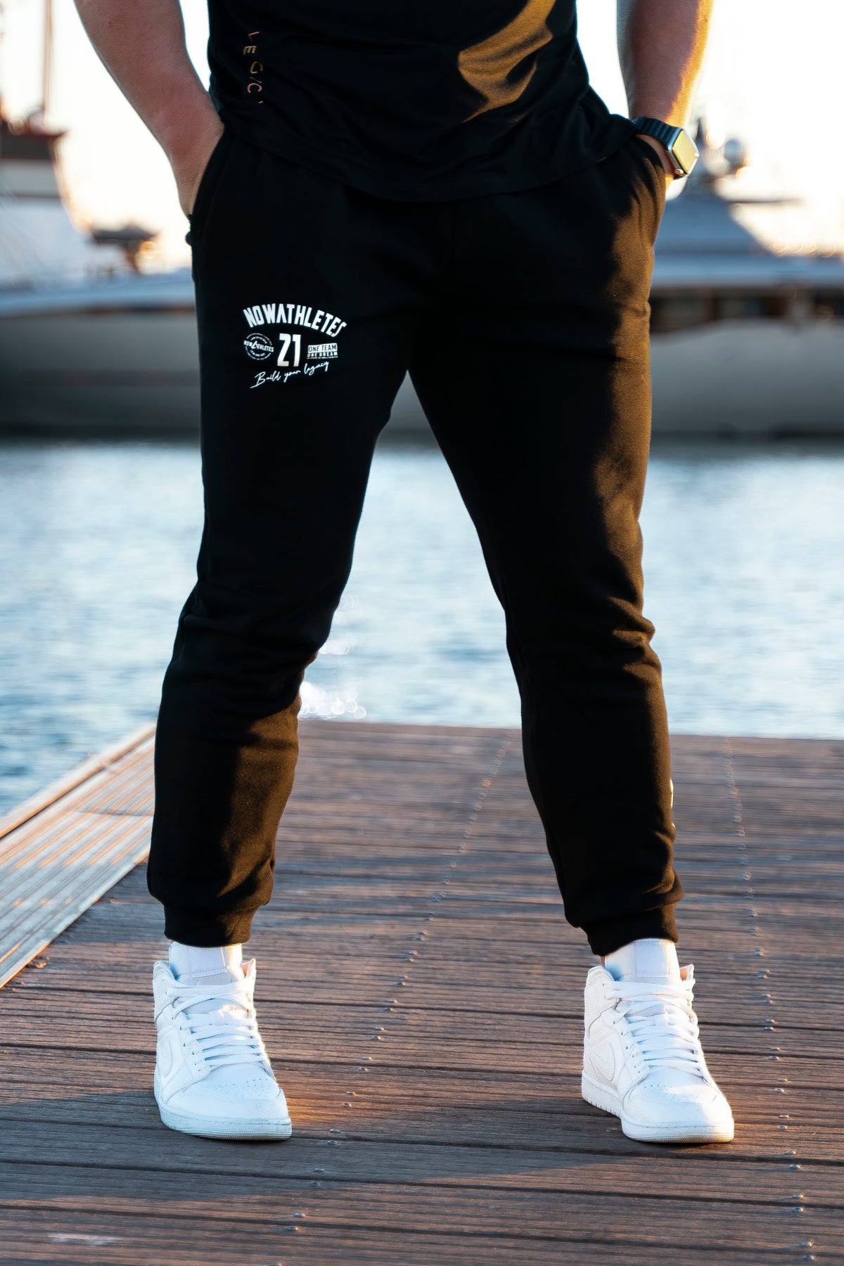 Alpha Wolf Premium Joggers 2.0 - Black