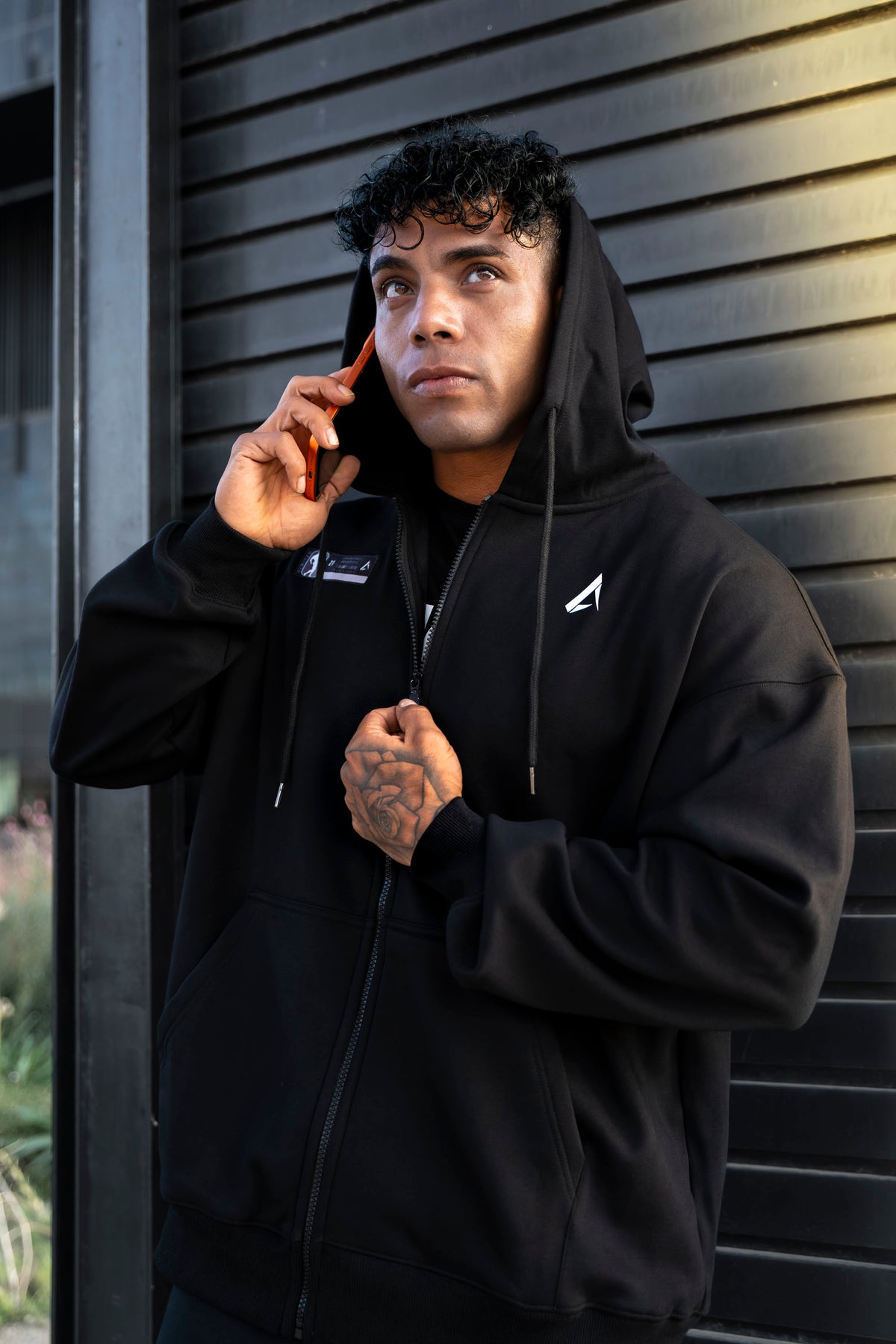 Sudadera Black Performance - Oversized