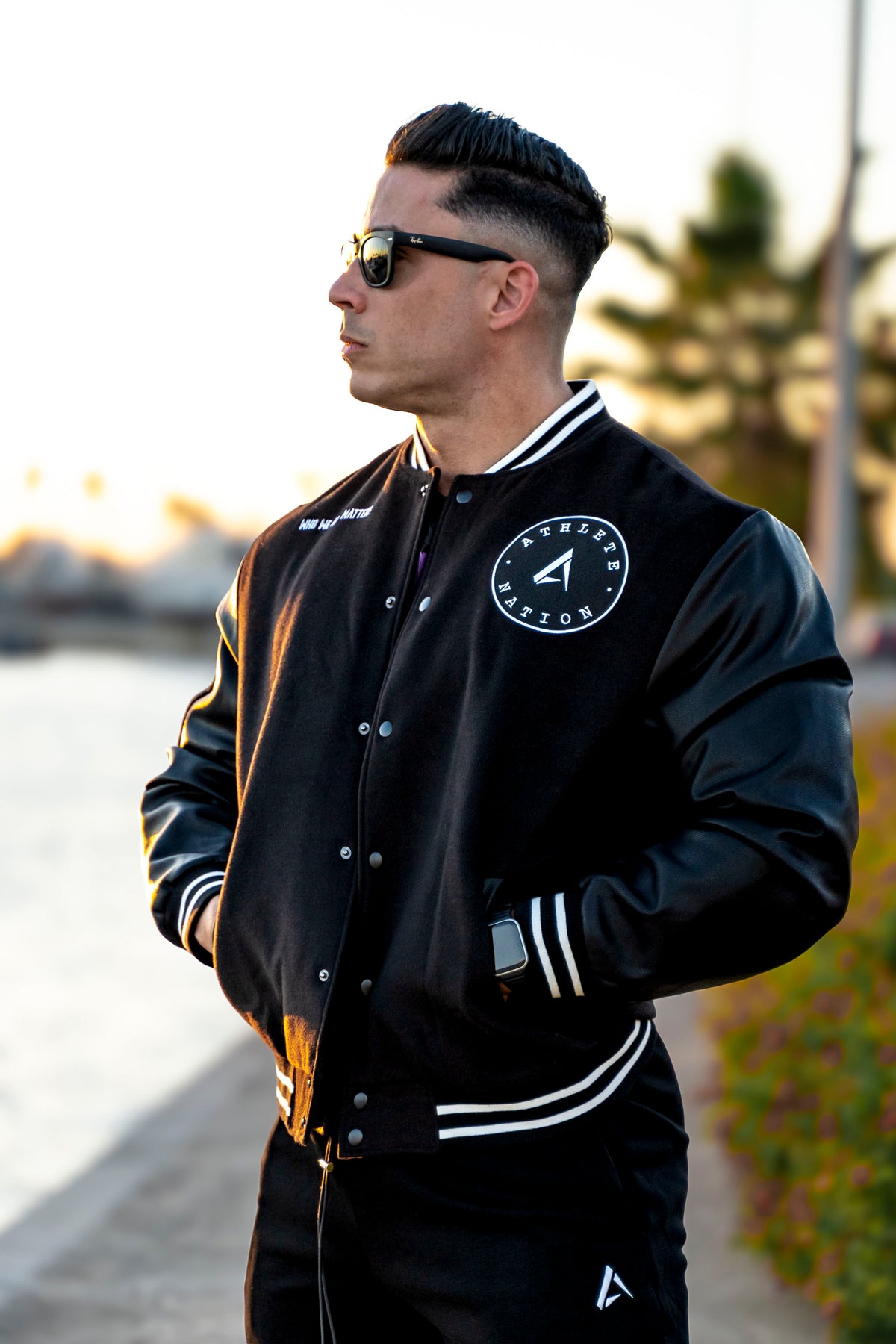 LEGEND Bomber Jacket Limited Edition - Black Orion