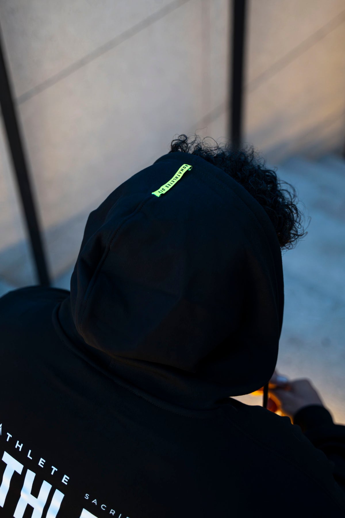 Sudadera Black Performance - Oversized