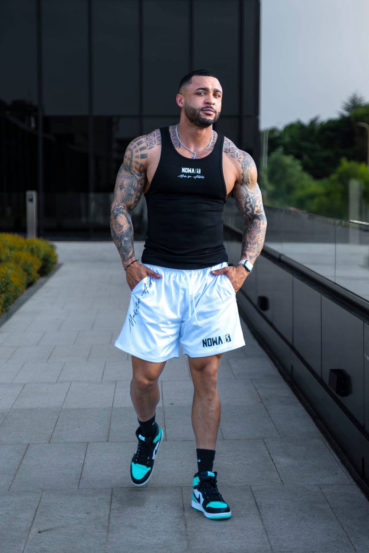 Absolute Athlete shorts - Ice White