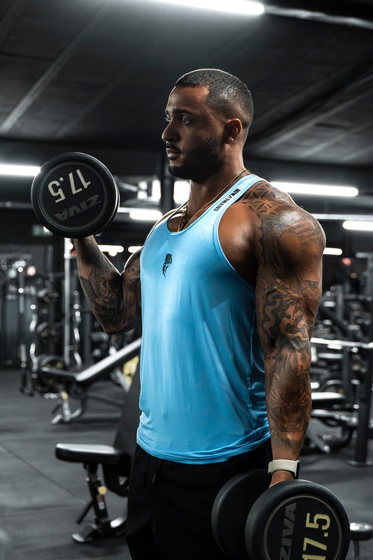 Rage Armor stringer - Royal Blue Wolf
