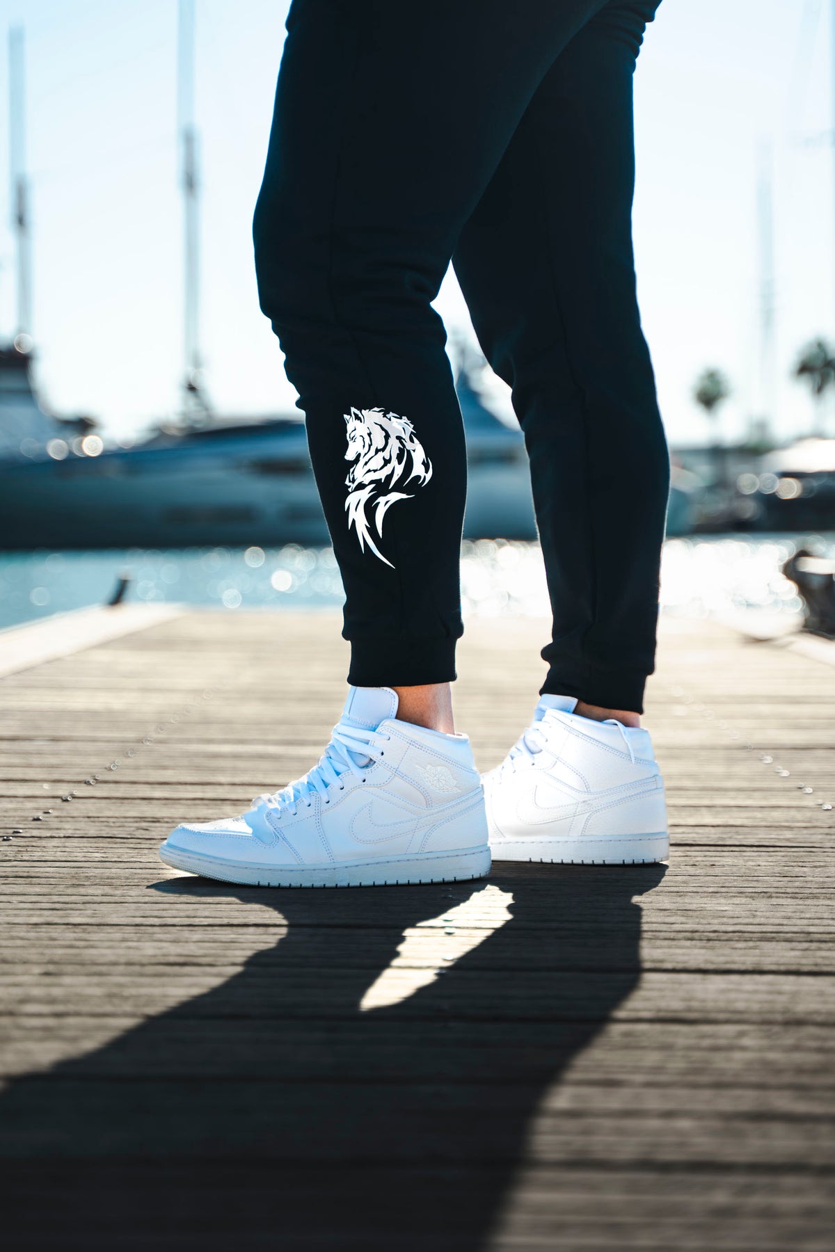 Alpha Wolf Premium Joggers 2.0 - Black