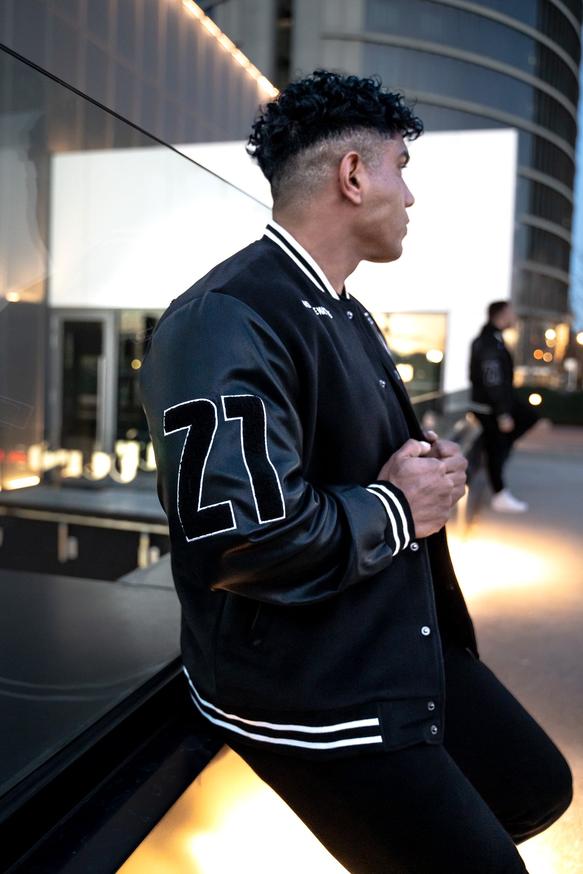 LEGEND Bomber Jacket Limited Edition - Black Orion