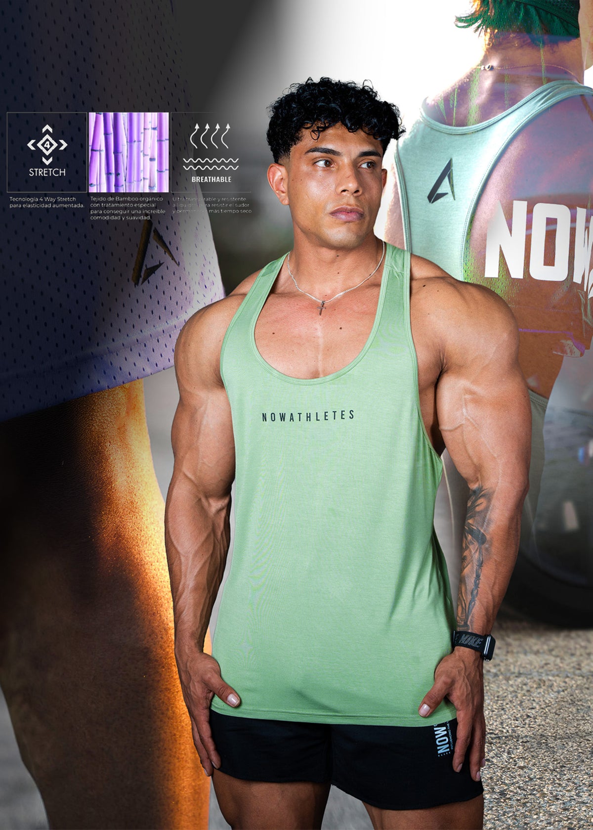 Evolution Bamboo Stringer 2.0 - Militar Green