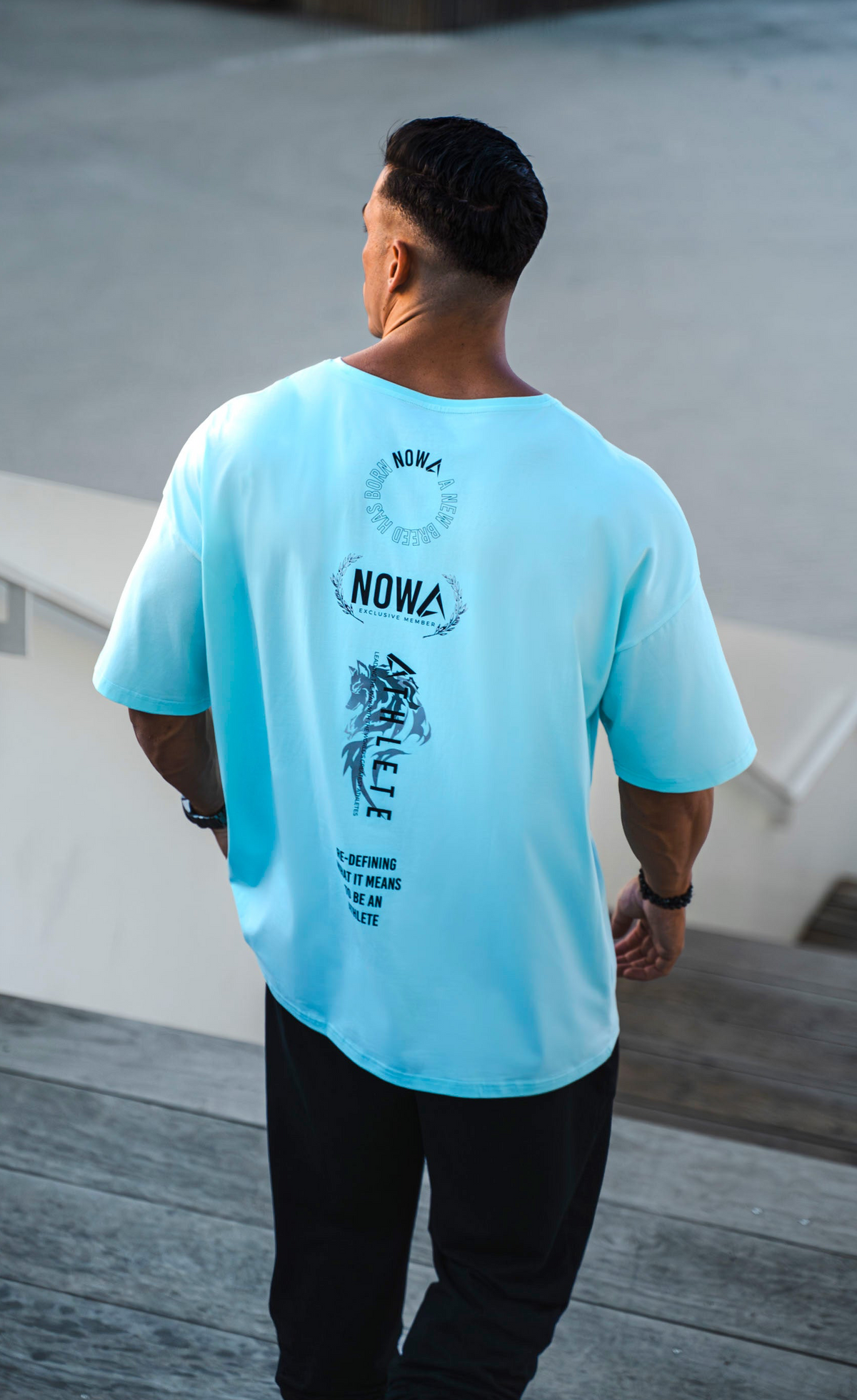 Blackout NOWA Extra Oversized - Crystal Cyan.