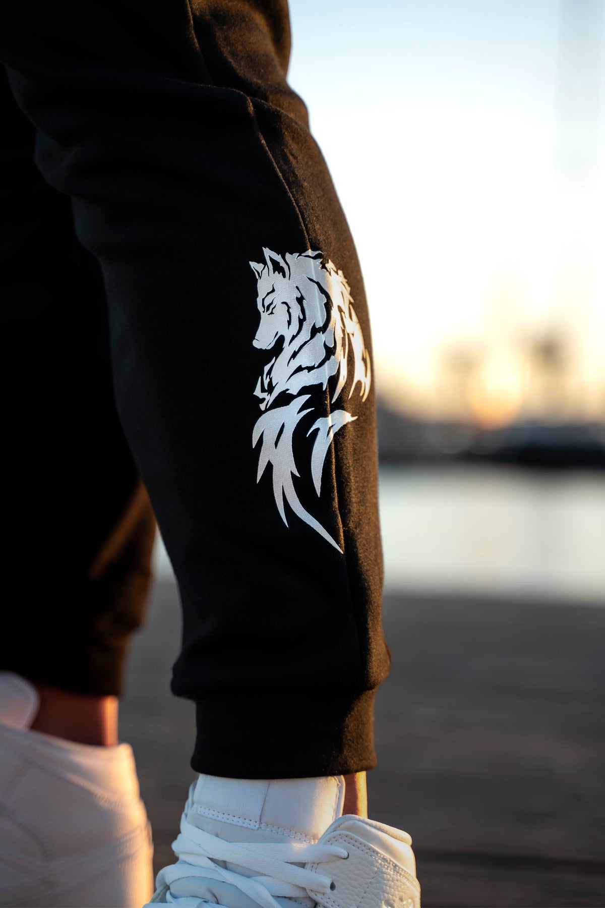 Alpha Wolf Premium Joggers 2.0 - Black