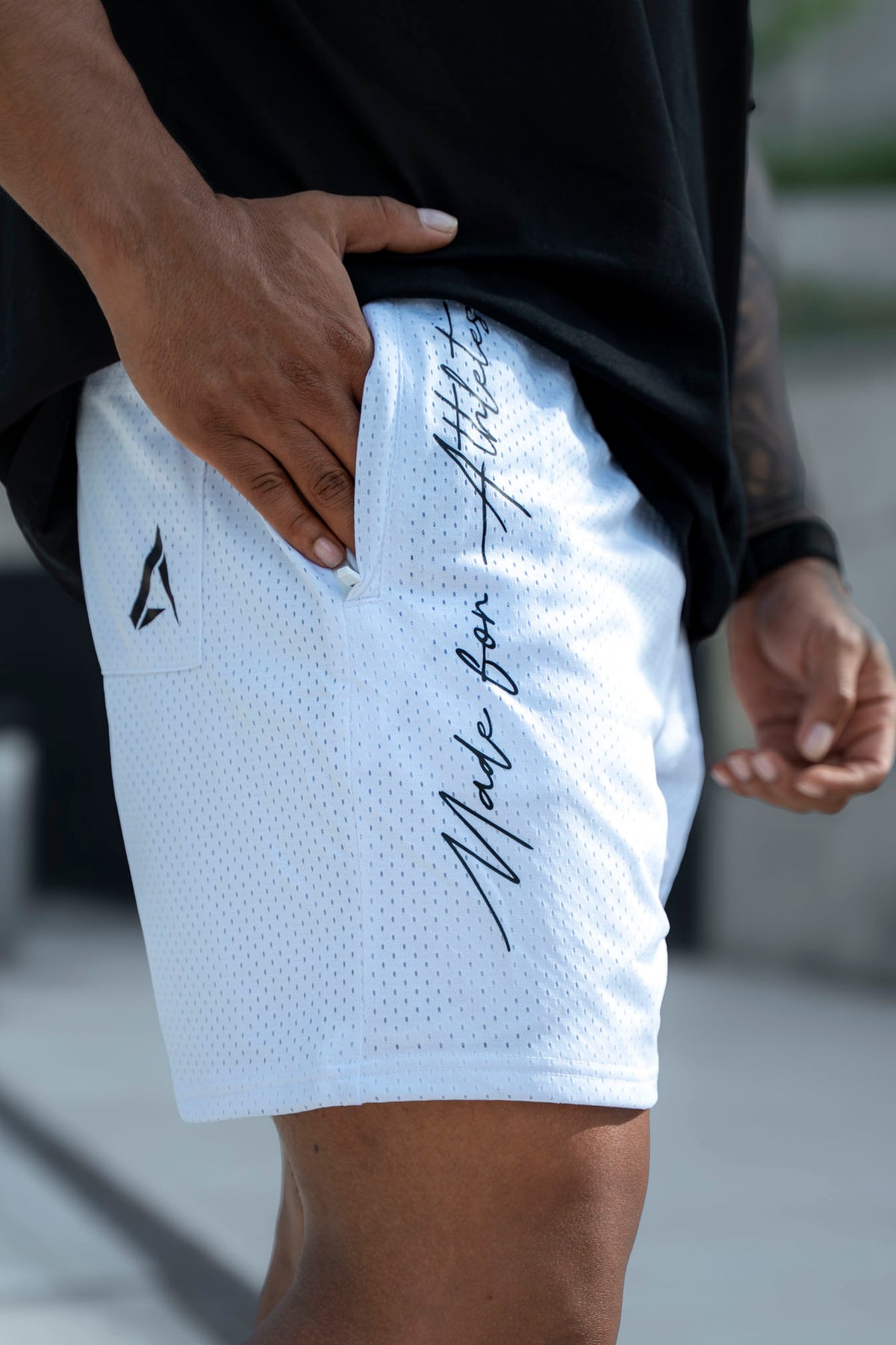 Absolute Athlete shorts - Ice White