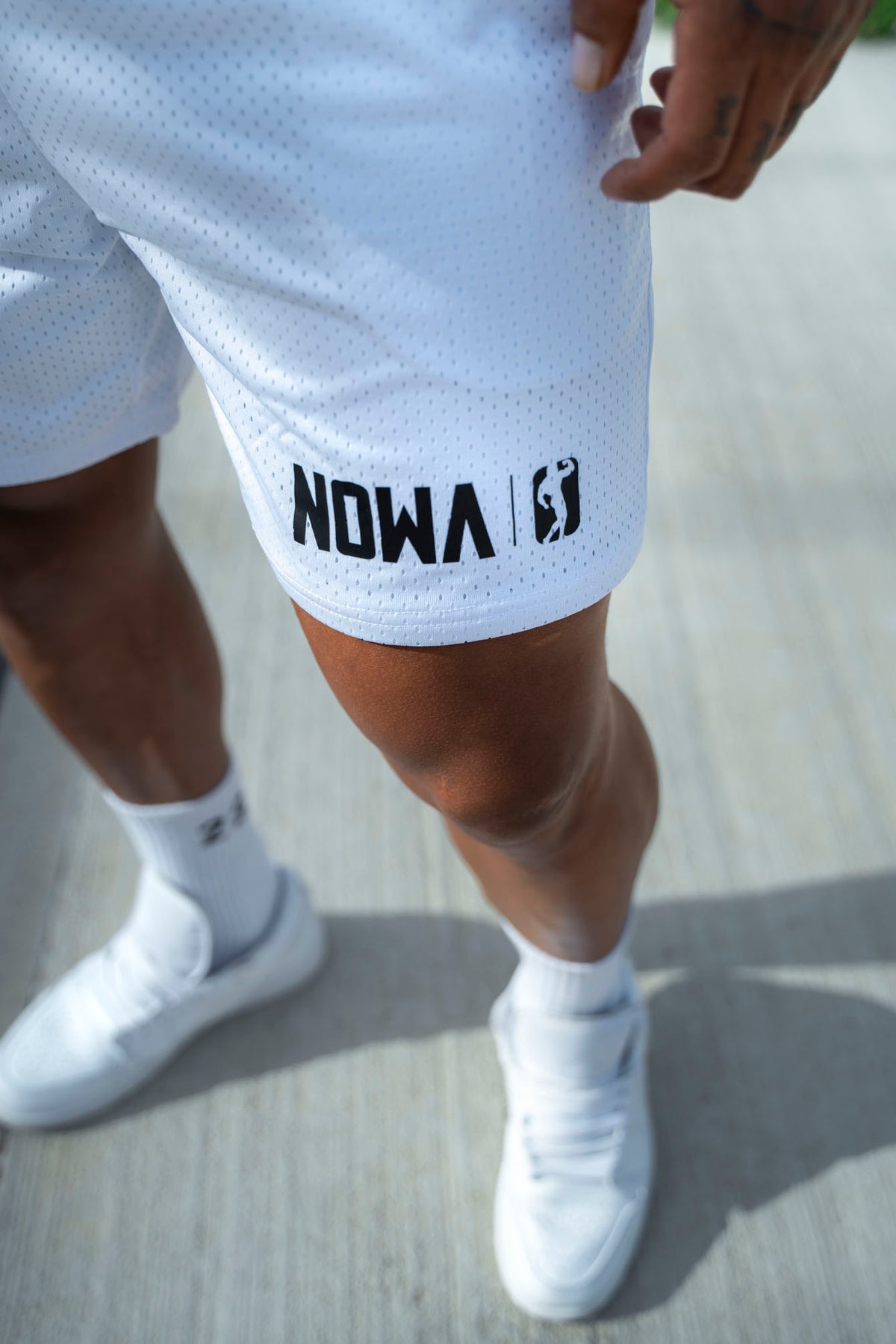 Absolute Athlete shorts - Ice White