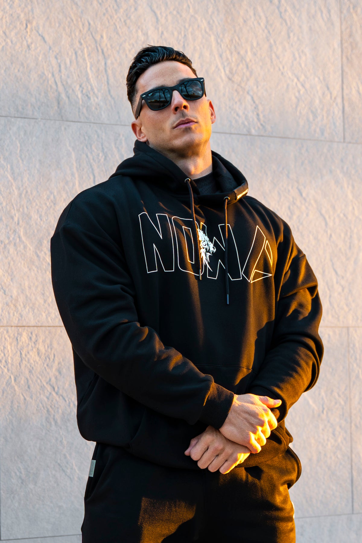 Alpha Wolf Premium hoodie - EXTRA Oversized