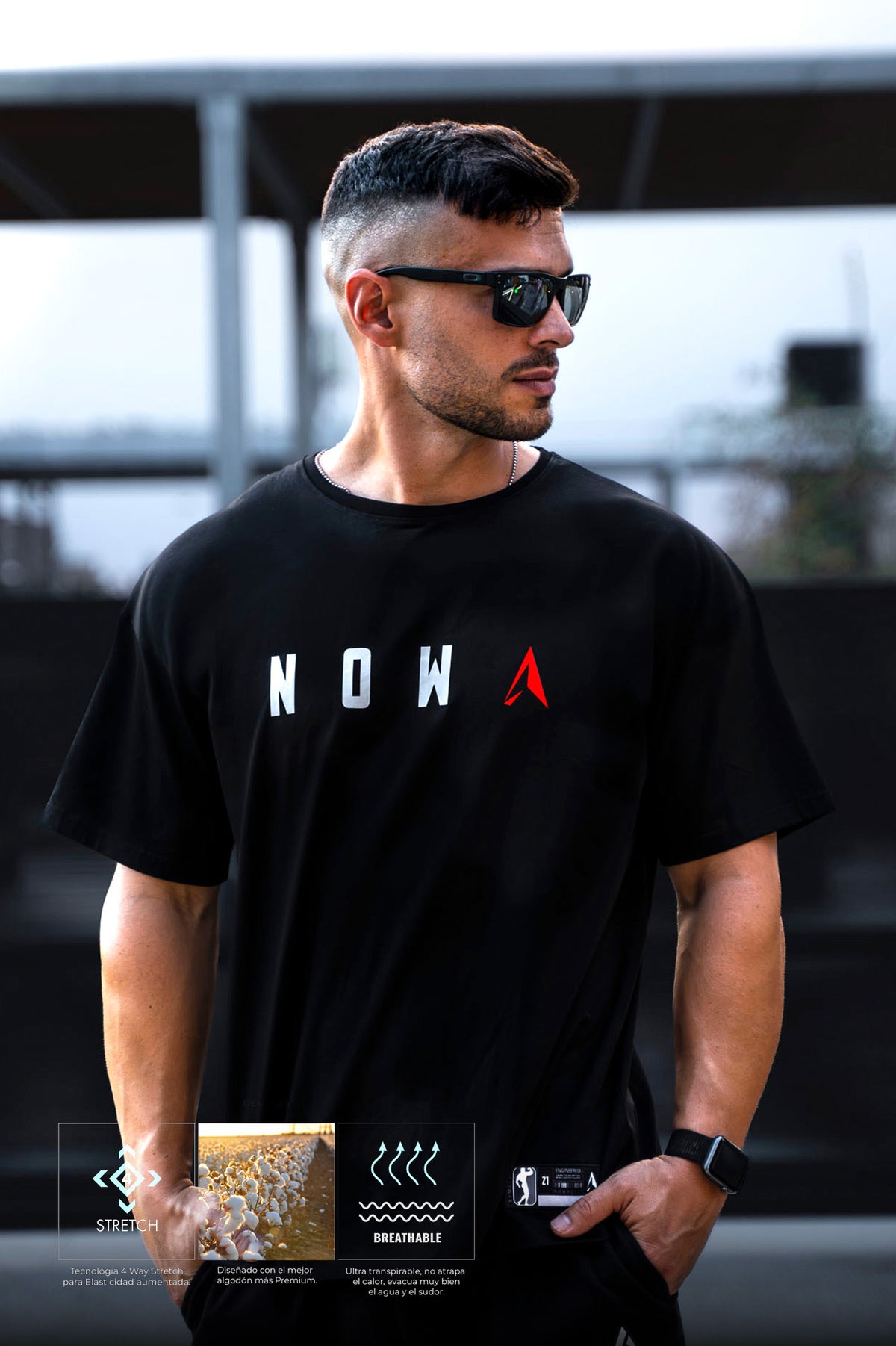 NOWA 23 LEGACY OVERSIZED BOXY - BLACK