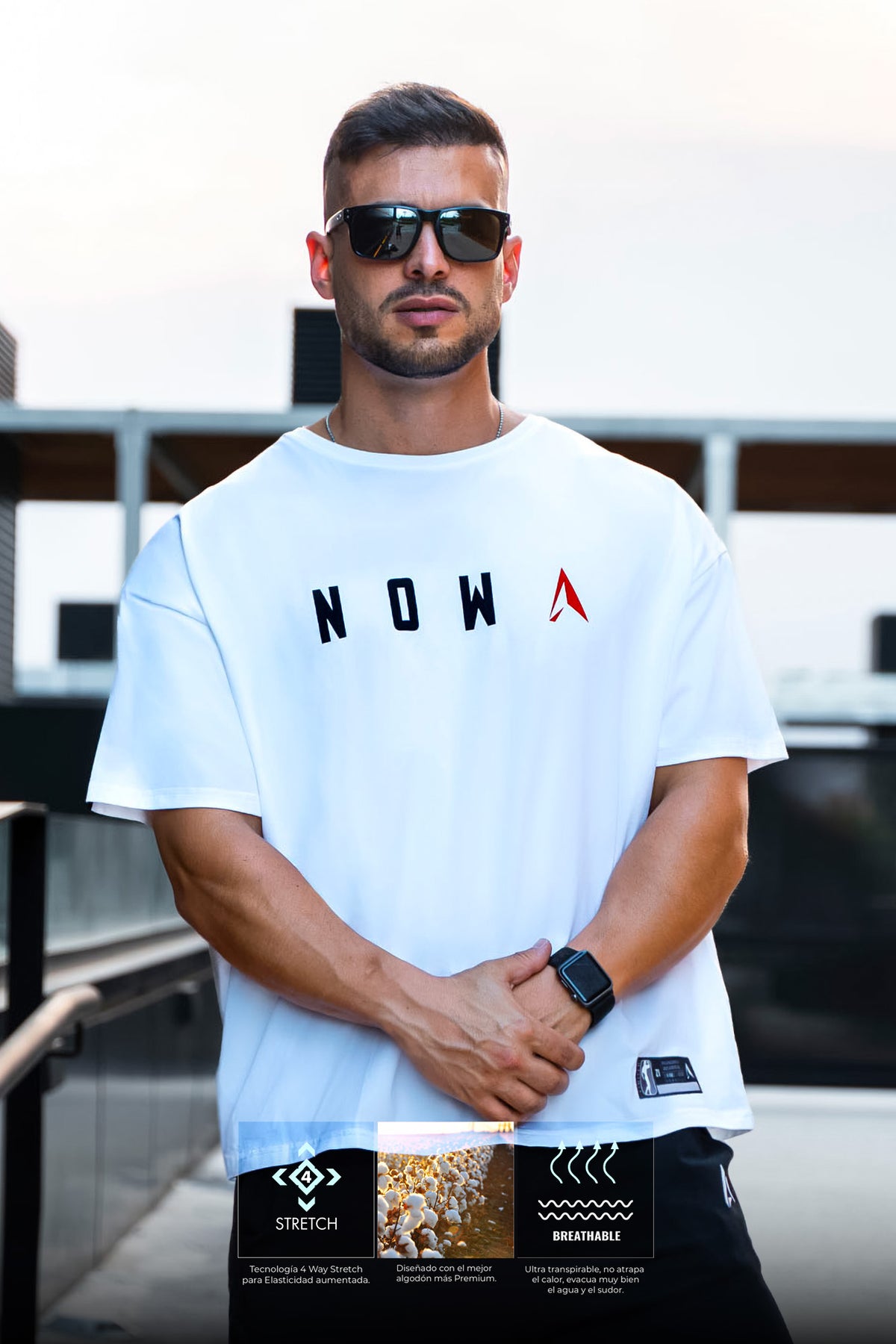 NOWA 23 LEGACY OVERSIZED BOXY - WHITE