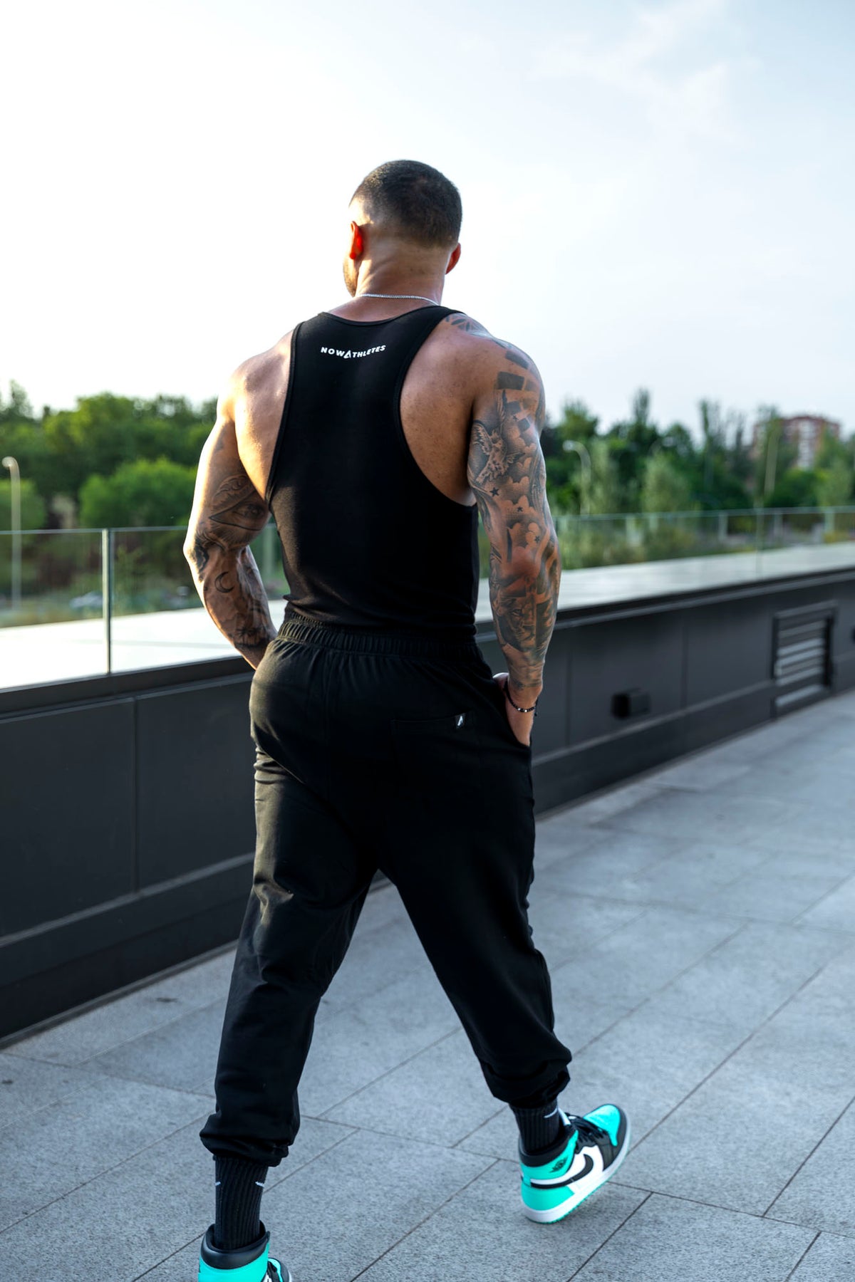 Pro Athlete Muscle Compression - Black