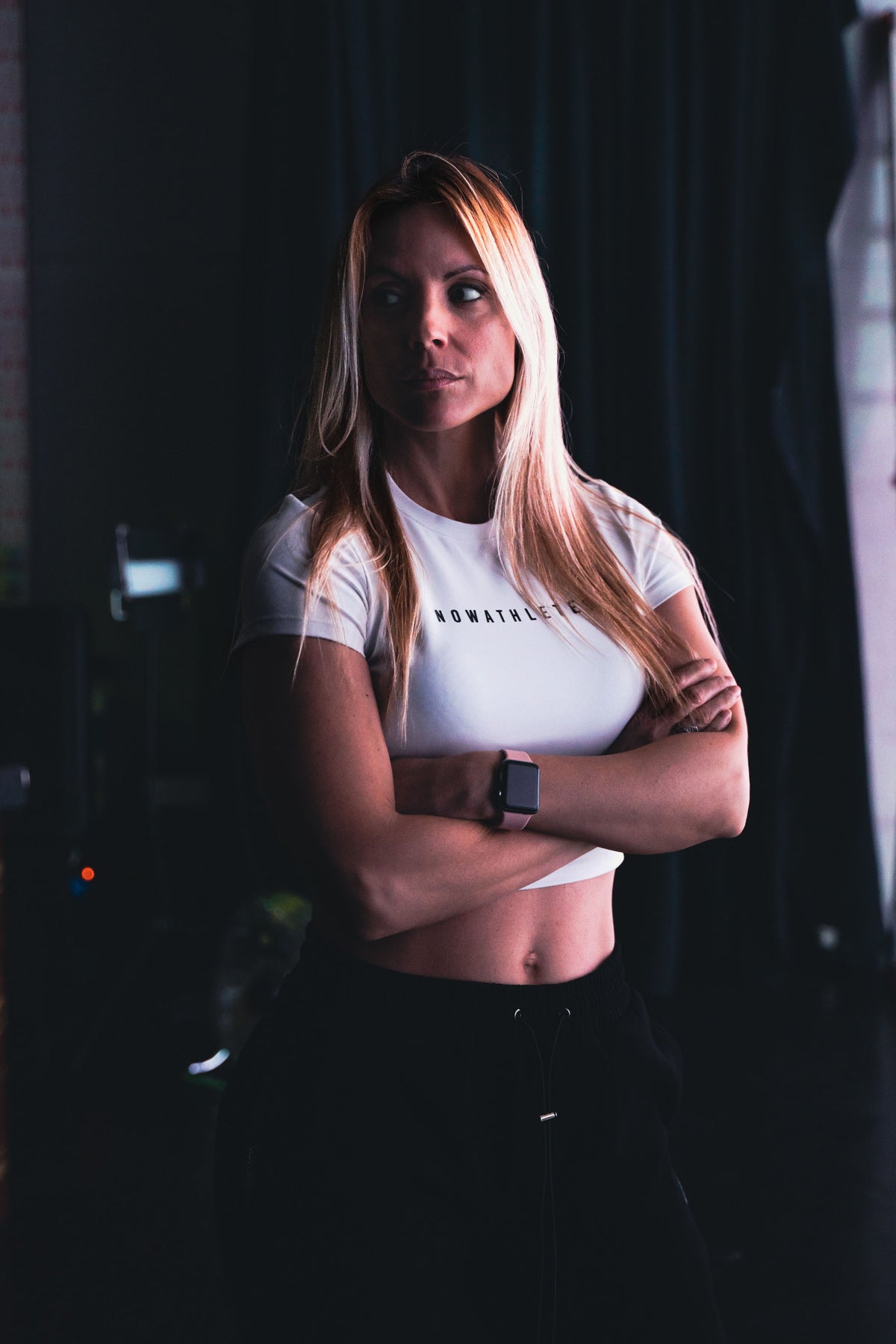 Soft Fit Crop Top - White