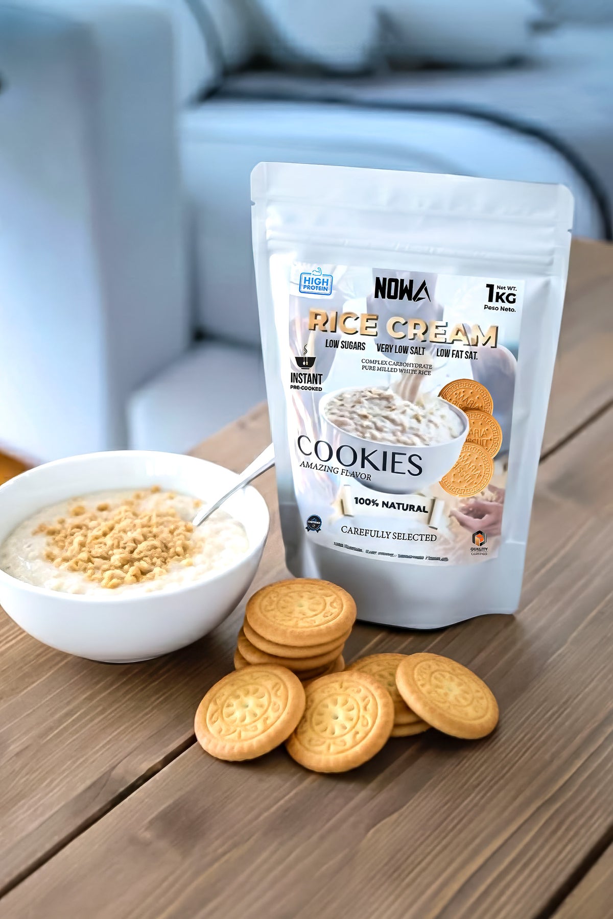 Crema de Arroz NOWA - Galleta