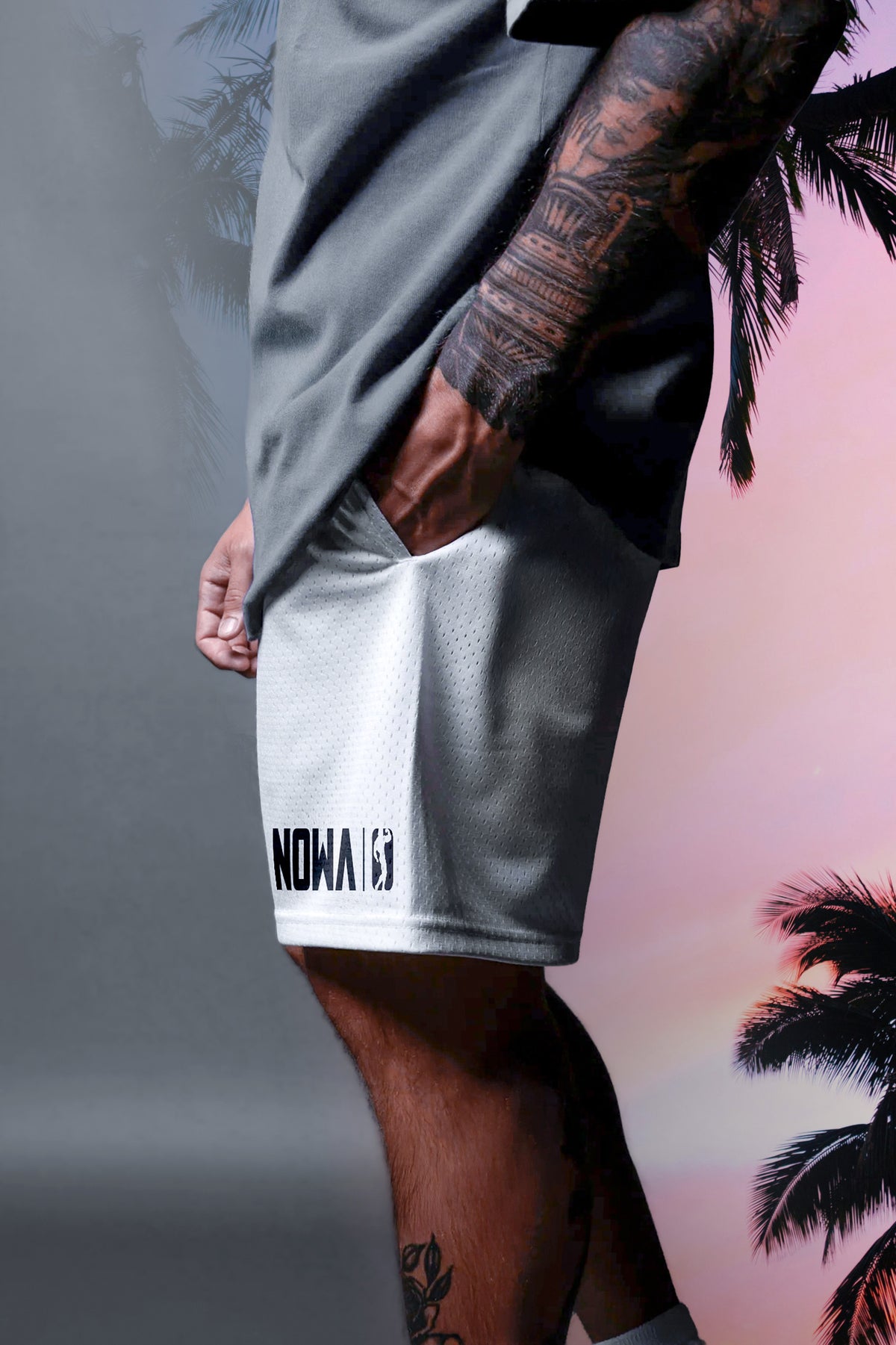 Absolute Athlete shorts - Ice White