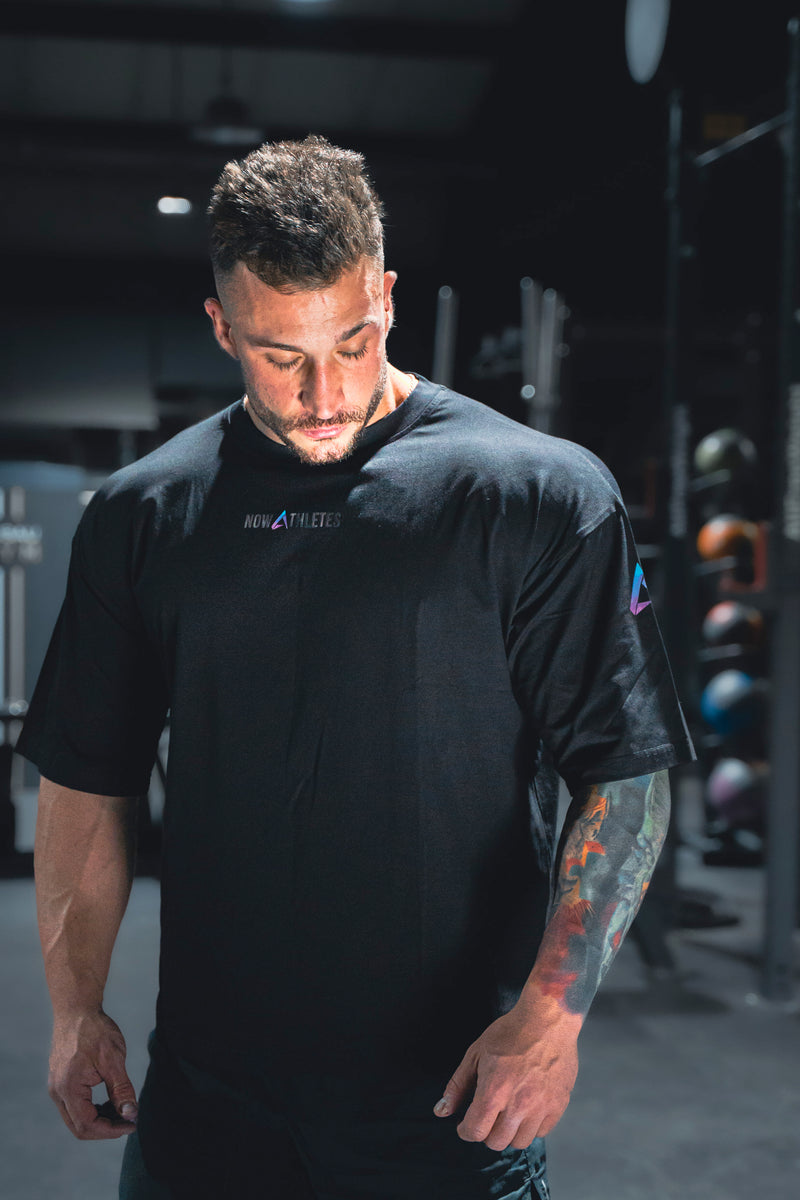oversized t shirts mens gym